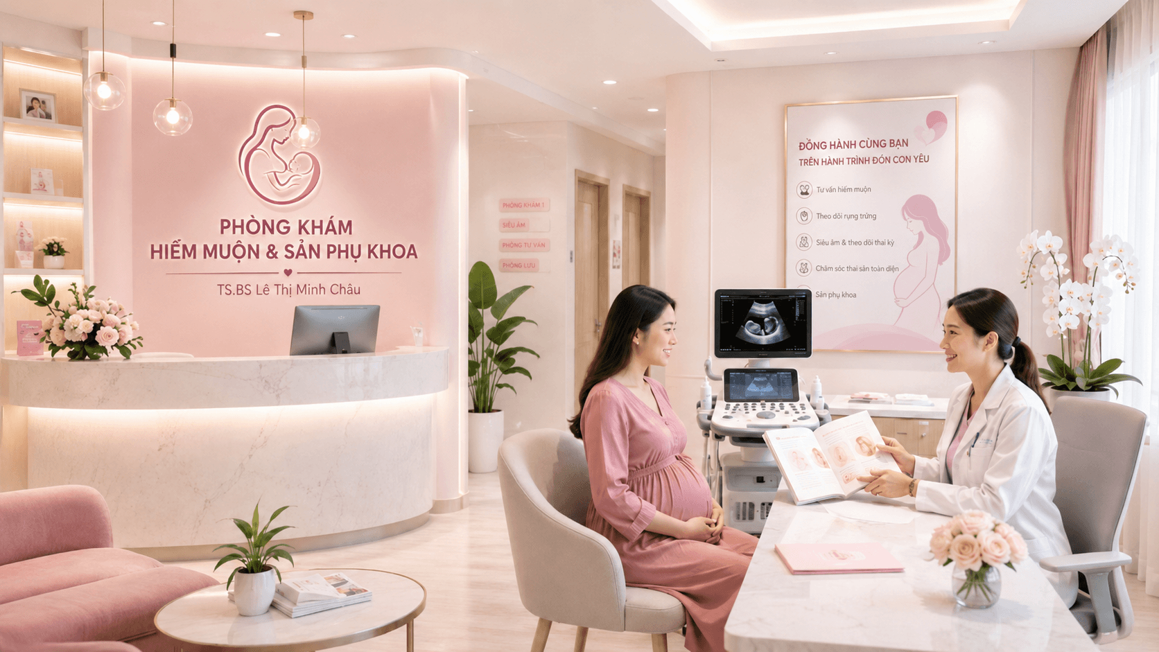 Phòng khám Hiếm muộn và Sản phụ khoa TS.BS Lê Thị Minh Châu